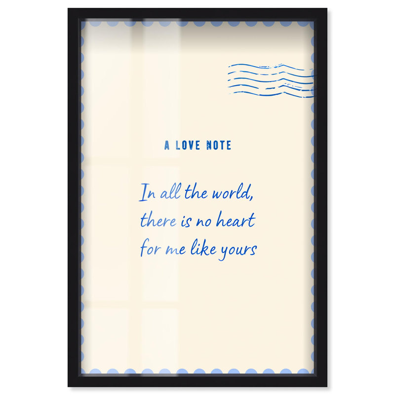 Singular Heart Shadowbox Print Art Print Posters par Art Remedy, H 37 po x l 25 po, Noir