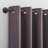 Tyrell Tonal Texture Draft Shield Fleece Insulated 100% Blackout Grommet Curtain Panel-60427374-55233307
