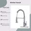 Robinet de cuisine avec douchette extractible