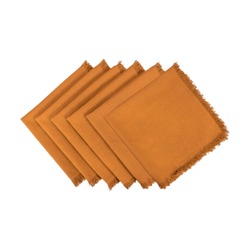 Ensemble de serviettes 6 pièces Laszlo, Épice citrouille
