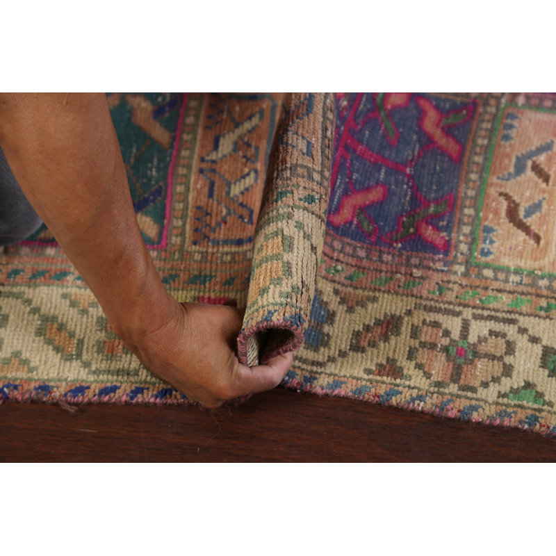 Tapis rétro noué à la main 5 x 9 Nikolin