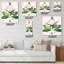 Horloge murale rétro vintage London Plants III-832381216