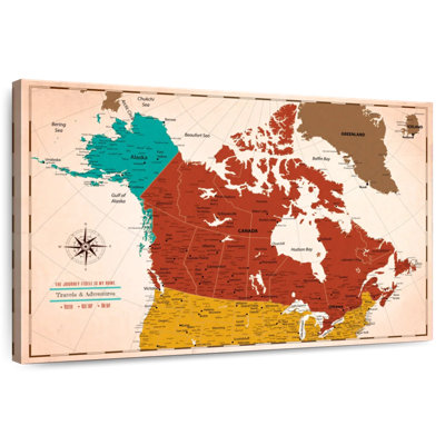Colorful Push Pin Canada Amrico IV