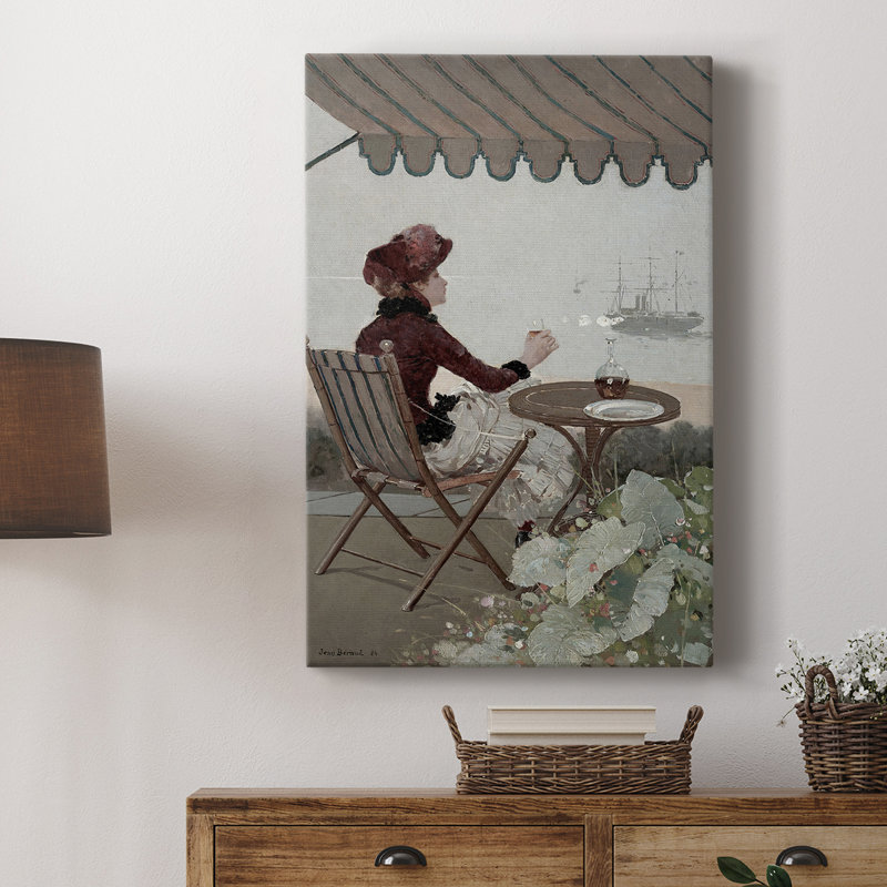 Impression de portrait rétro L III - galerie Cavas, H 18 po x l 12 po