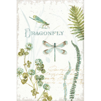 " My Greenhouse Botanical Dragonfly "