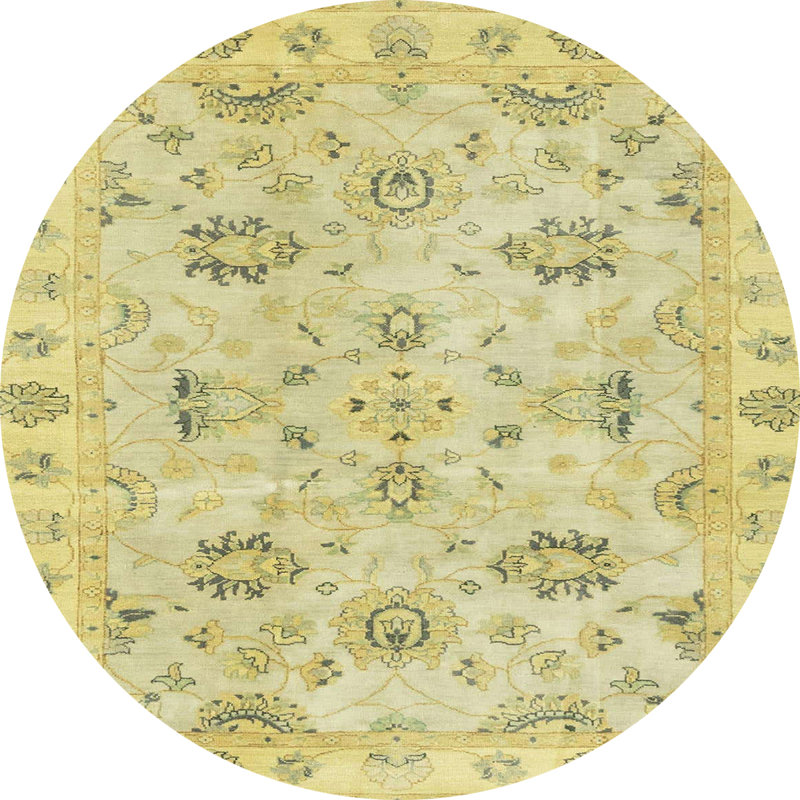 Tapis abstrait 4017, Rond 4 pi