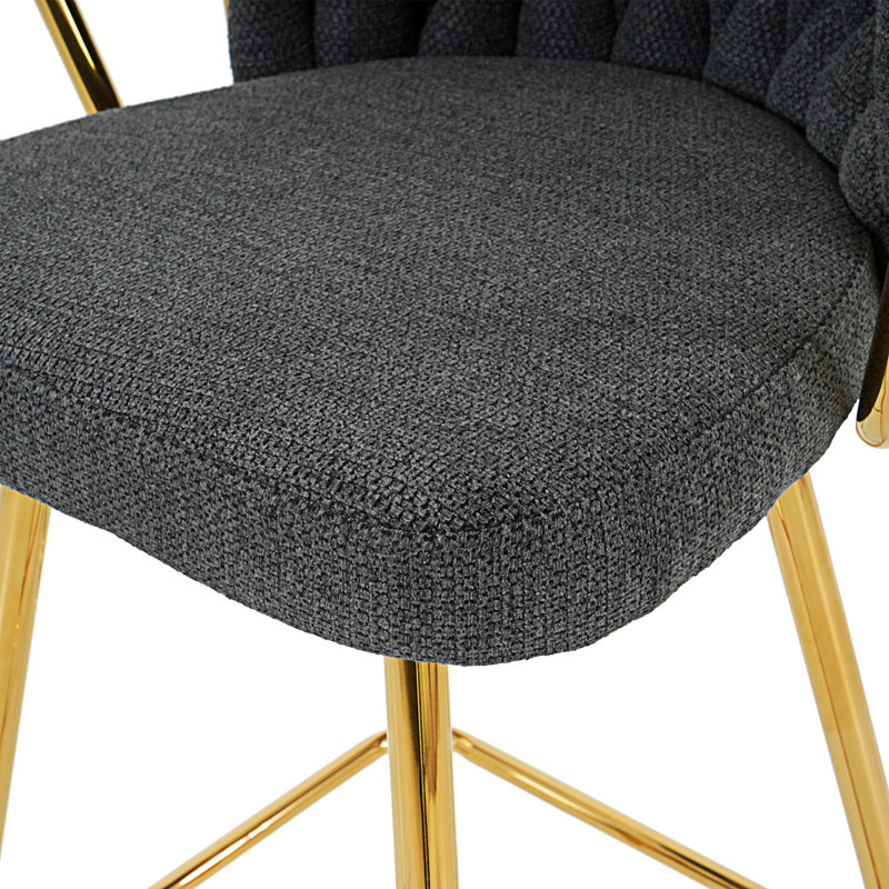 Chaise de bar Modern, Gris foncé