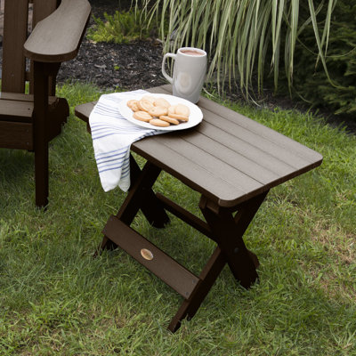 Prattsville Plastic Side Table by Dovecove