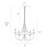 5 - Light Candle Style Chandelier