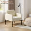 Upholstered Corduroy Accent Chair-1042979801