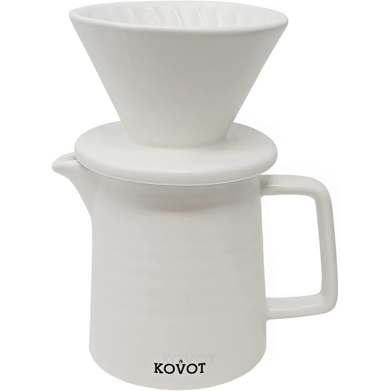 Cafetière 2 tasses Kovot, Blanc
