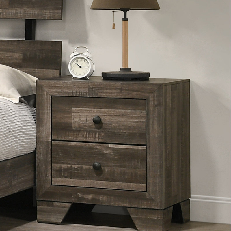 Ensemble de meubles de chambre à coucher 1Pc, Brun rustique