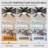 72"/80" Large Industrial Ceiling Fan With Light, 12 Reversible Blades, Quiet Reversible DC Motor & Remote, Downrod Mount