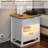 2 Drawer End Tables Set with Storage and Built-in Outlets for Livign Room,Bedroom,Led End Side Tables-808980347