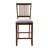 Chic Slat Back Wooden Counter Stools with Upholstered Seats-99343617-99343618