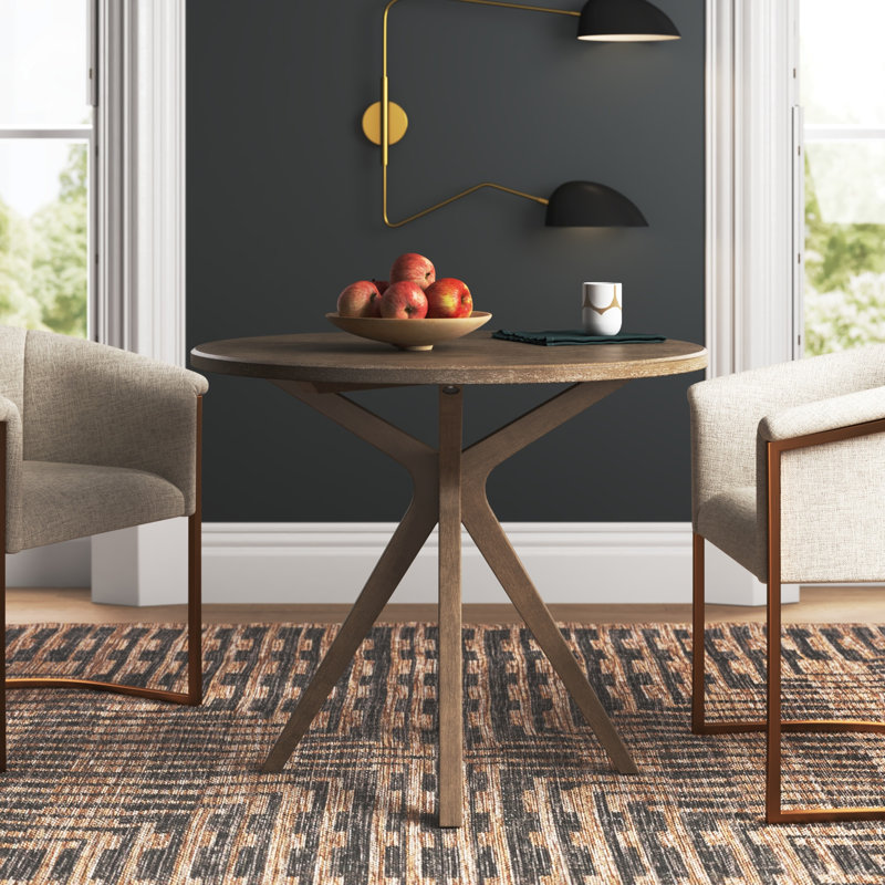 Lorient Round Solid Wood Dining Table