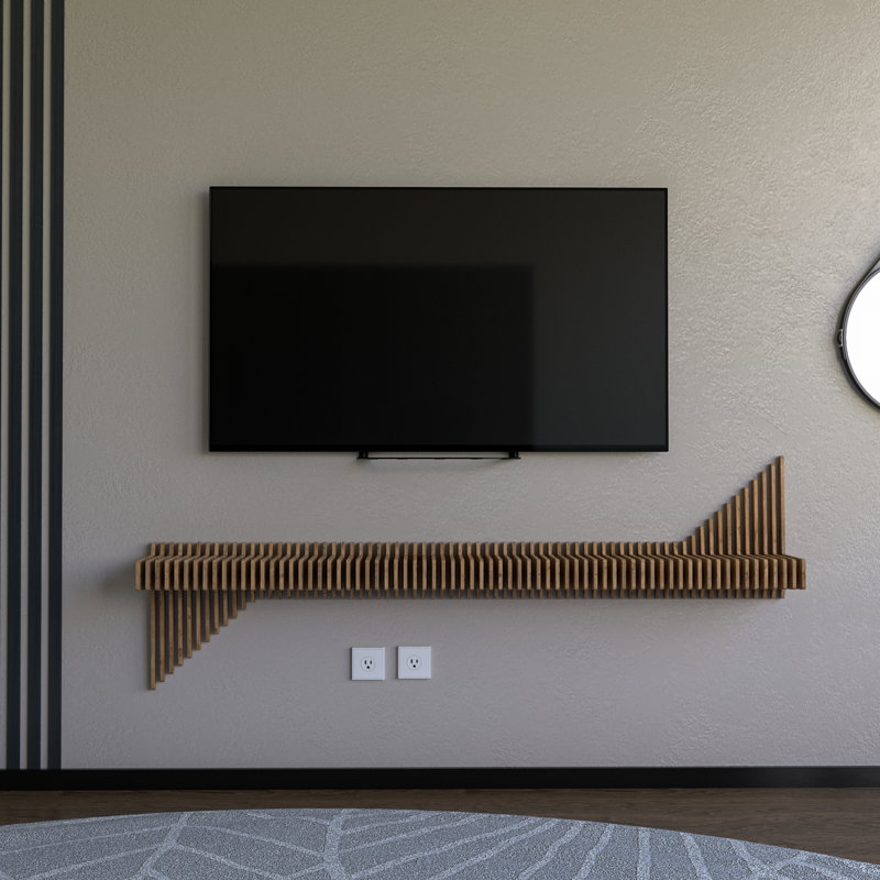 Batamex Parametric 65 "Floating Shelf Tv Unit