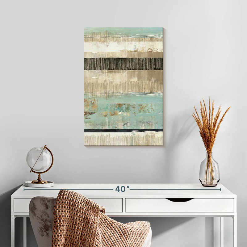 Avery Celadon Dreams I, 24" H x 16" W