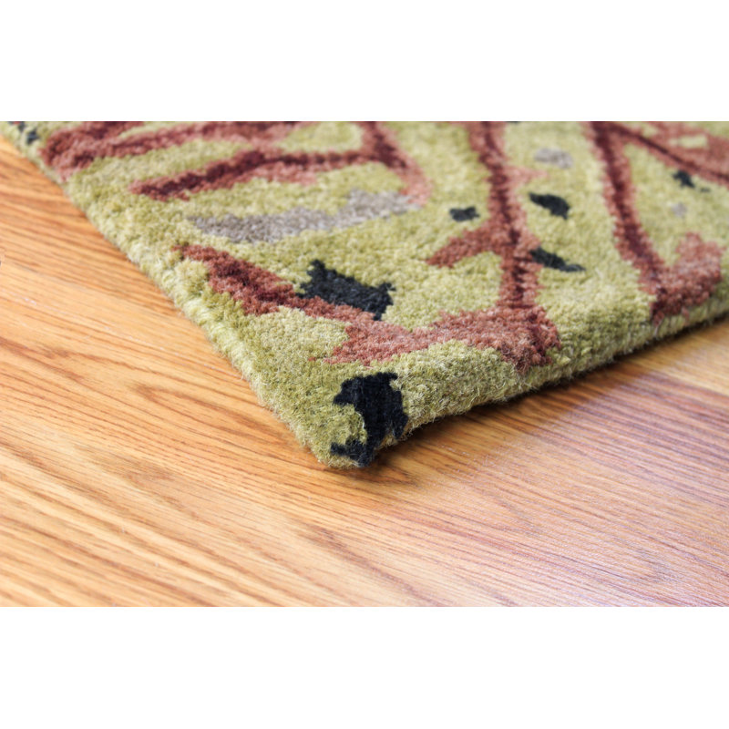 Dendro Multicoloured Rug, Square 1'6"