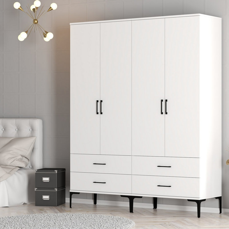 Armoire Ayreanna, Blanc