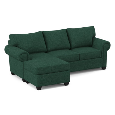 Canapé et chaise longue réversible avec repose-pieds de 86 po Charlotte
