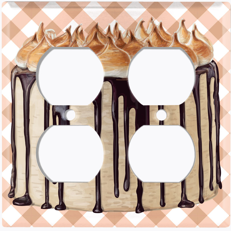2 - Gang Duplex Outlet Standard Wall Plate