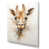 White Picture Framed