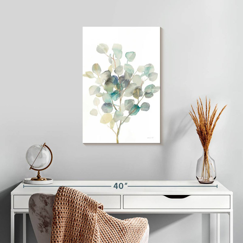 Harnek Eucalyptus White I, 24" H x 16" W