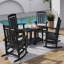 Ensemble de chaises berçantes 3 pièces avec table basse-596539267