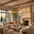 Cascade 4-Light Cluster Pendant Light Natural Rattan Shade Coastal Chic Chandelier In Matte Black