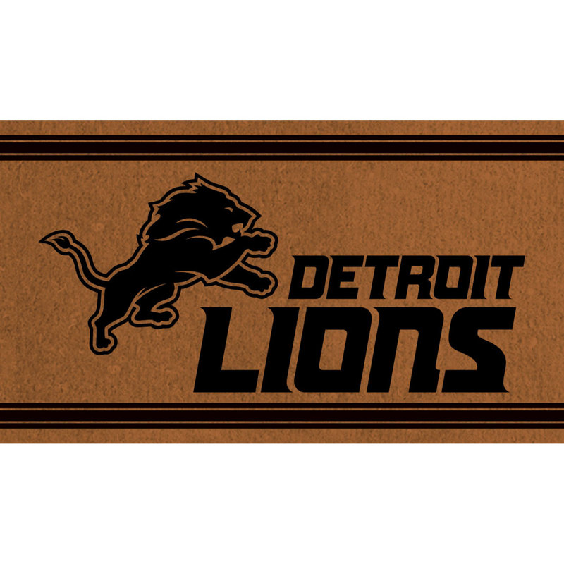 28 po x 16 po Paillasson NFL, Lions de Detroit
