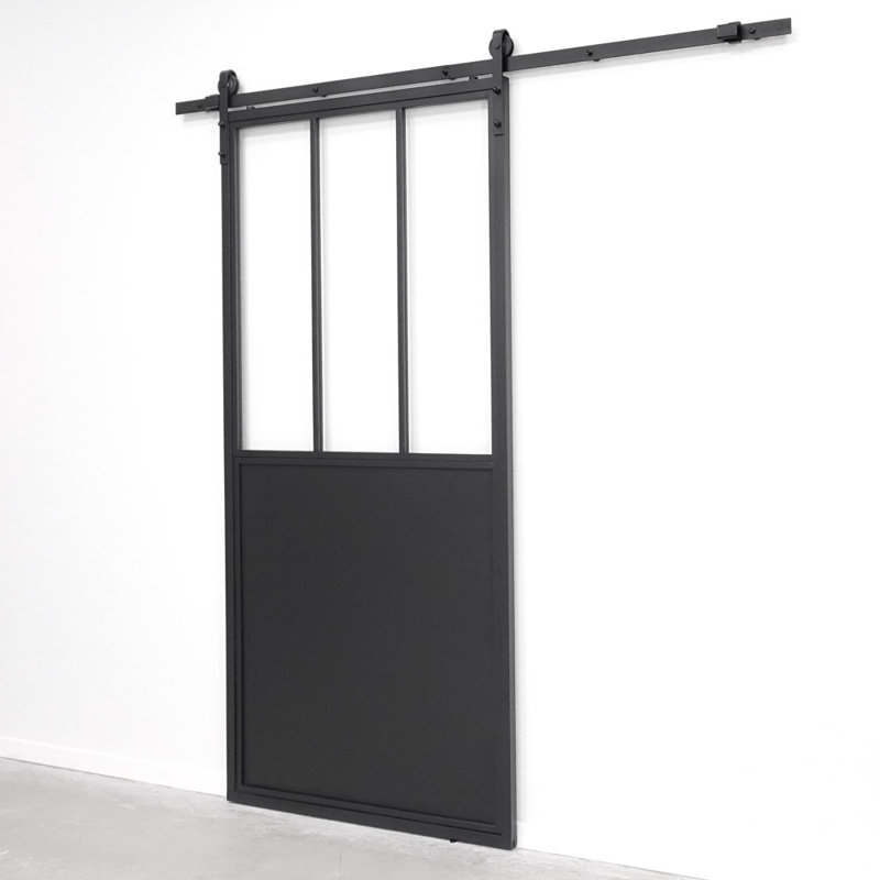 Beverly Metal Sliding Door, 210cm H x 100cm W x 3cm D