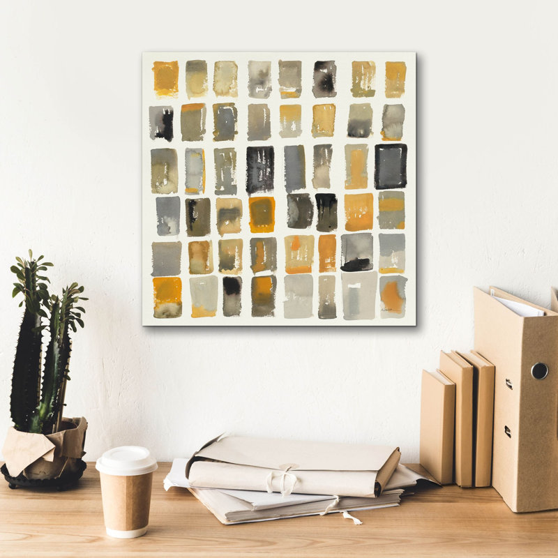 «City Windows 2 Autumn» par Shirley Novak, art mural sur toile, H 18 po x l 18 po x P 0,75 po