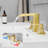 Bathroom Sink Faucet with Pop-Up Drain and Double Lever Handle-120276170