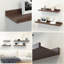 3 Piece Wood Floating Shelf