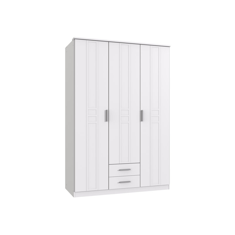 Aliye 3 Door Manufactured Wood Wardrobe