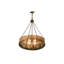 Rustic Lodge 4 - Light Glass Chandelier-66197262-66197263-66197265