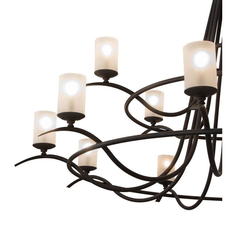 Lustre géomatique à 15 lumières Octavia