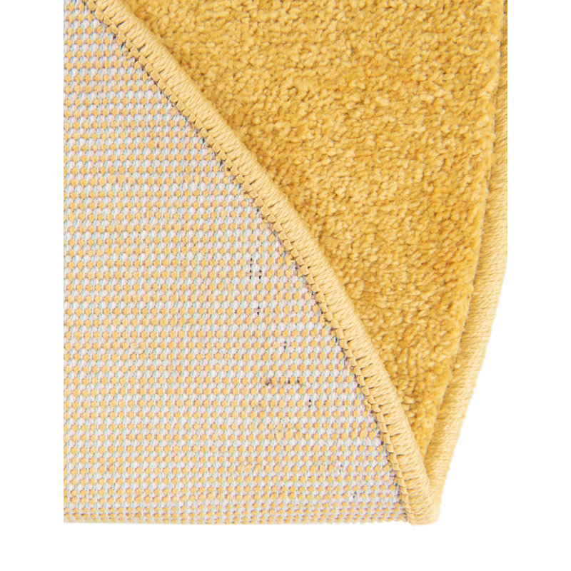 Tapis pour enfant Unique Loom Smilie Whimsy, Rond 2 pi 2 po
