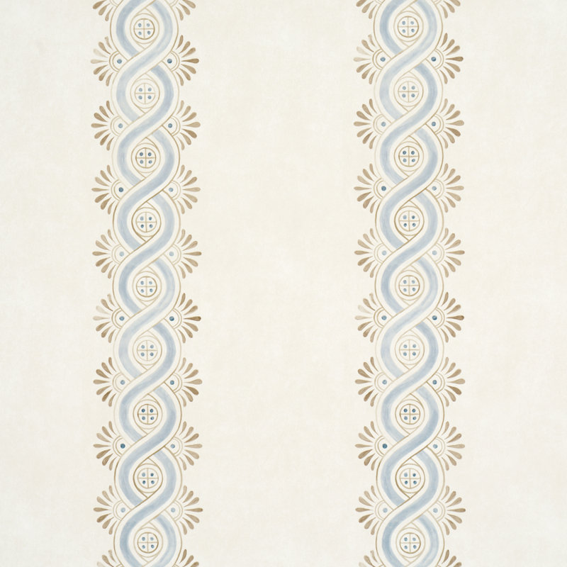 Leonidis Stripe Wallpaper, Blue