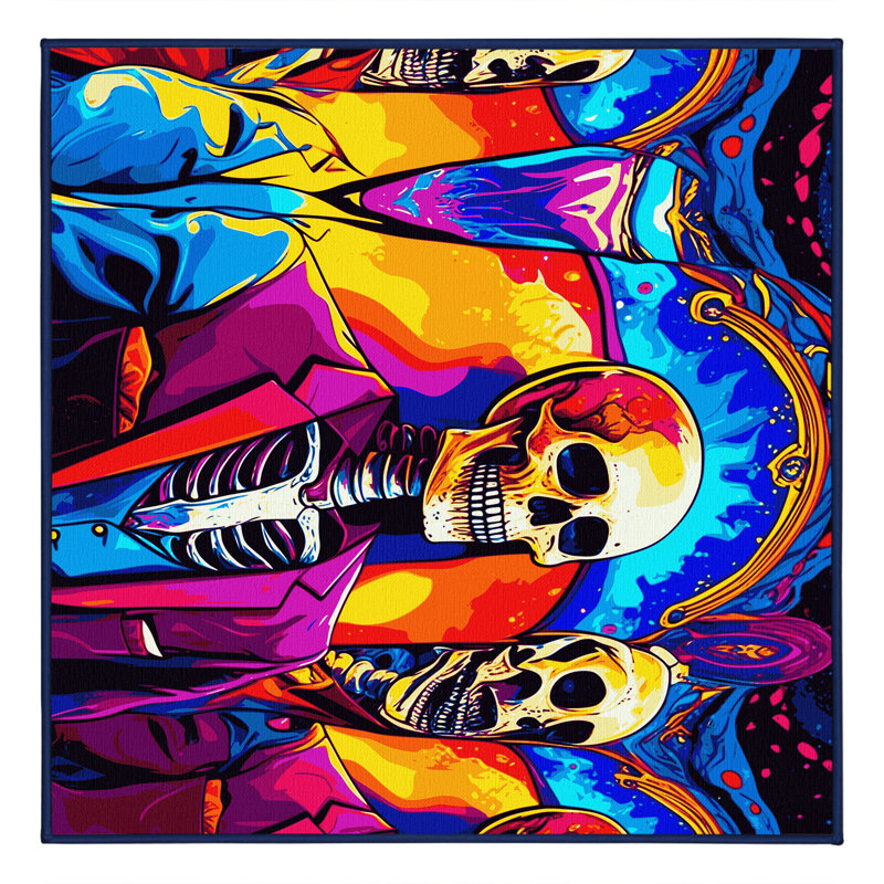 Plasma Dream Rug, Square 7'