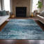 Tapis bleu intérieur / extérieur lavable à la machine Xhevrie-111825612