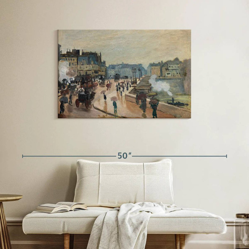 Sirci le Pont Neuf 1871, H 26 po x l 39 po