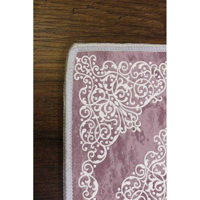 Antibacterial Hall Carpet, Purple, 31.5 x 59.1 inches | 100% Polyester, 650 g/m², 0.2 inch Pile Height | Eco-Friendly, Non-Slip PVC Dot Underside, Machine Washable | Perfect for Home Decor & Comfortable Living Spaces