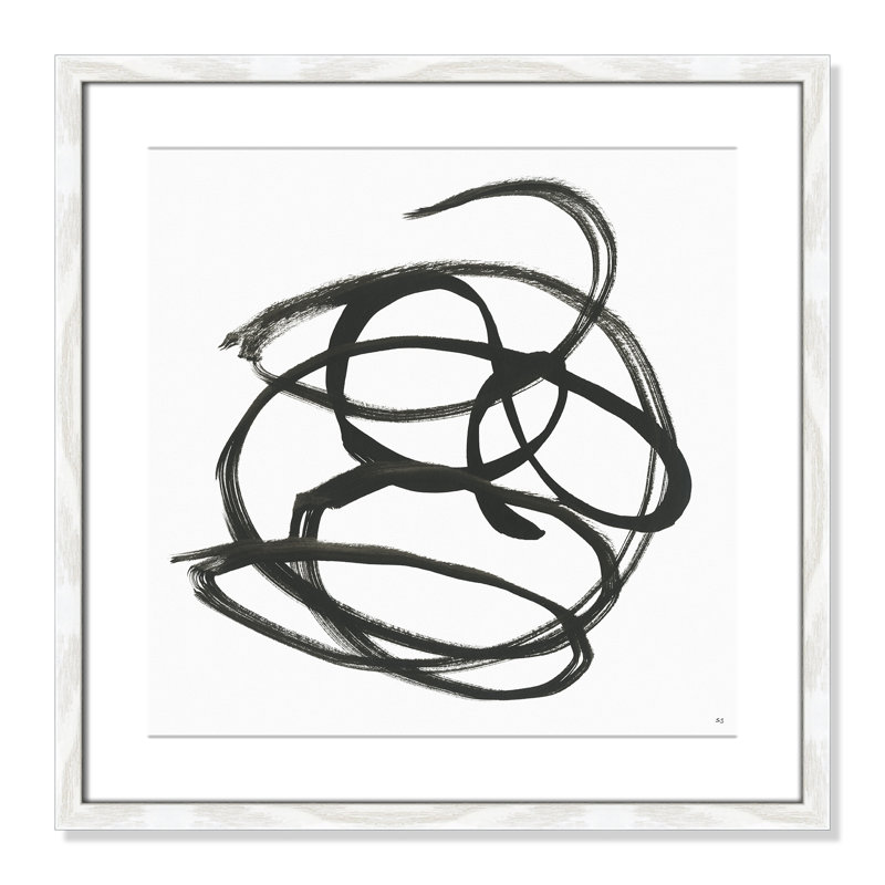 " Along The Path I " by Susan Jill, White, 17" H x 17" W x 0.75" D