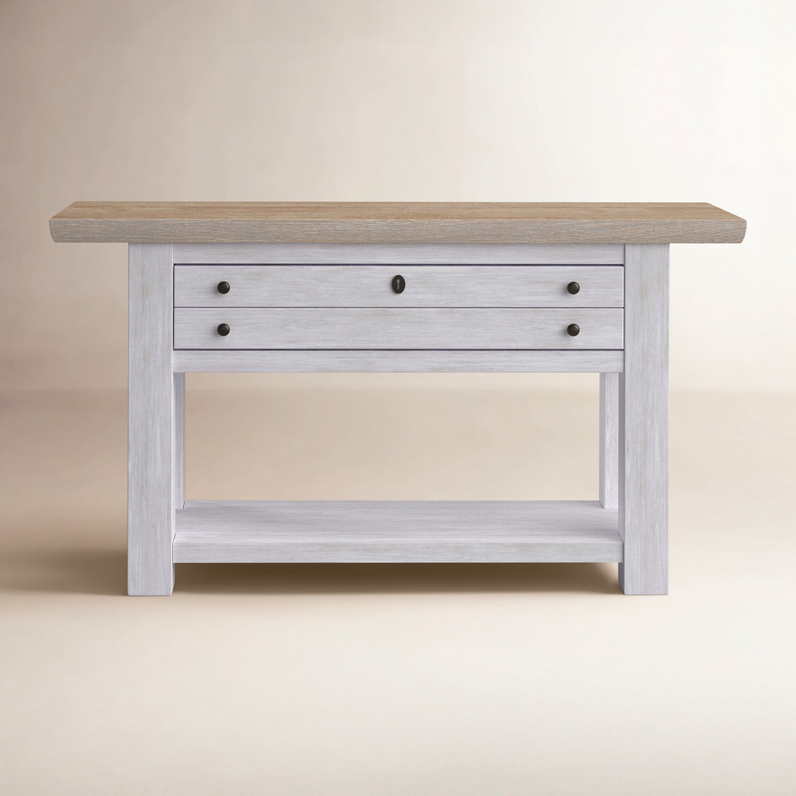 Katheryn 56'' Solid Wood Console Table