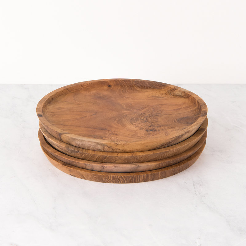 Ensemble de 4 assiettes Shumaker