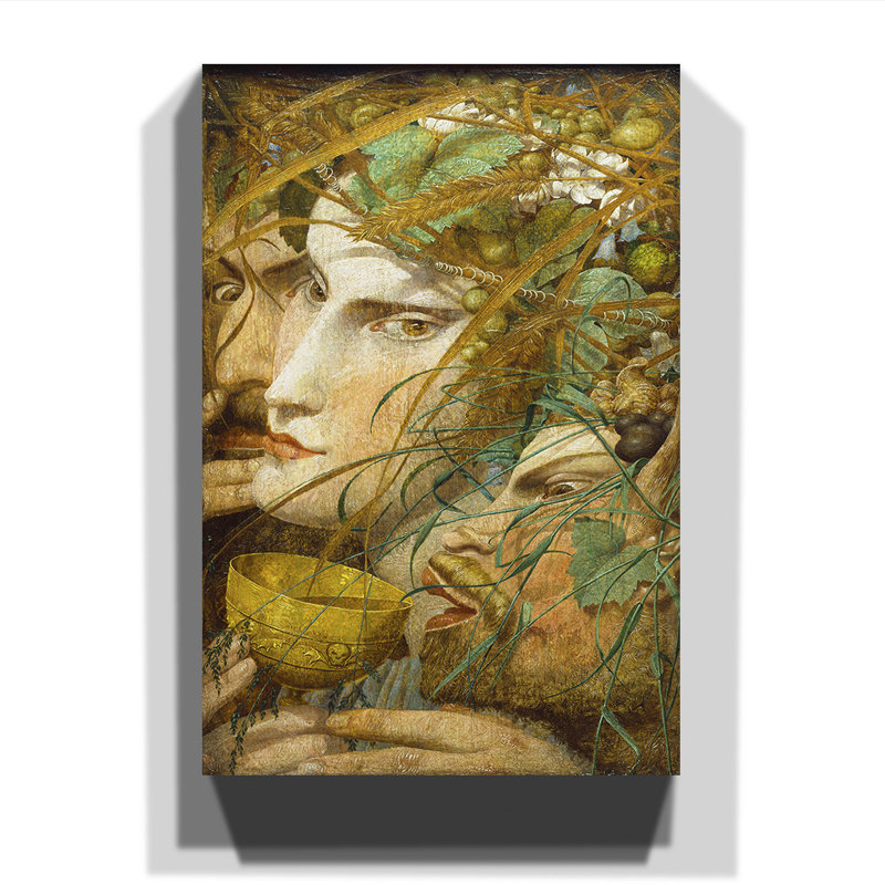 Richard Dadd - Wrapped Canvas Painting, 100cm H x 70cm W