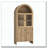 Arch Storage Pantry Cabinet with LED Lighting-2037592270