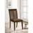 Larkin Ronlo Side Chair in Walnut/Brown